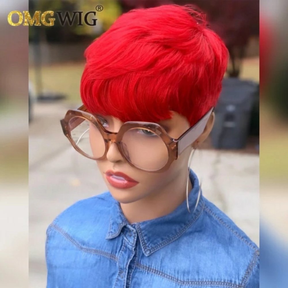 Pixie Cut Short Human Hair Wig